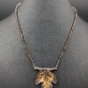 Fine Silver and 22k Gold Necklace by Joan Roberts 4002n - Image 2
